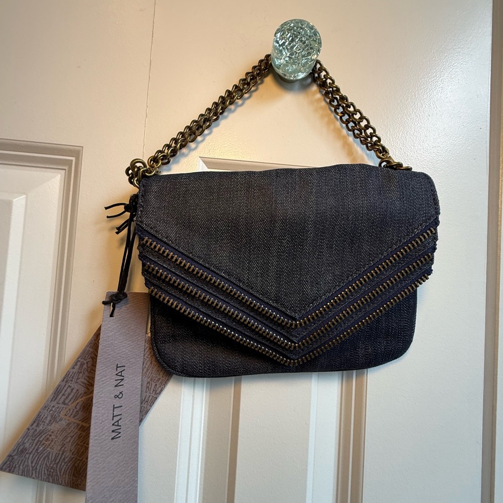 Matt & Nat Black Crossbody Bag